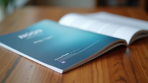 Impression de brochures piquées : choix de formats et qualité